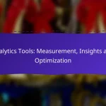 Analytics Tools: Measurement, Insights and Optimization