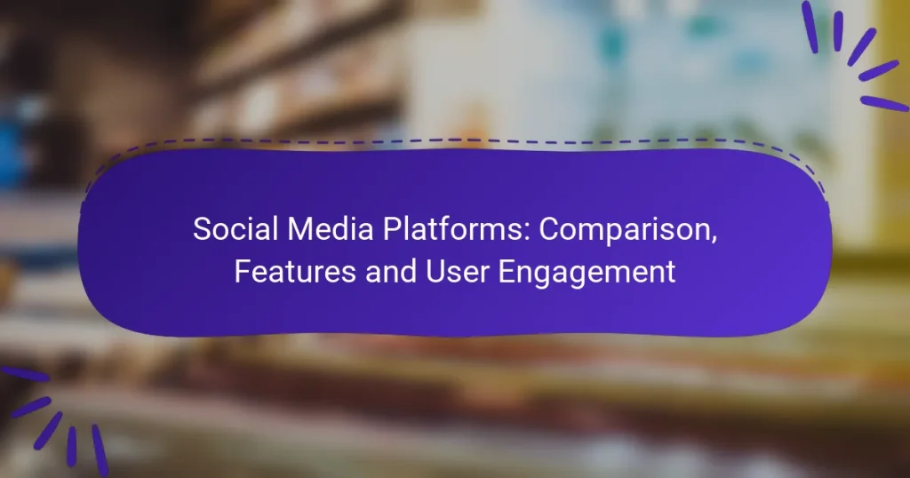 Social Media Platforms: Comparison, Features and User Engagement
